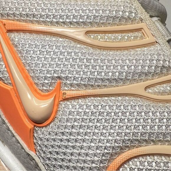 Nike Womens Air Max Plus Tn Running Shoes in White Atomic Orange 10 - Picture 8 of 13